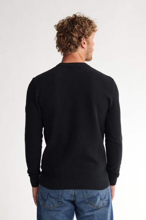 Petrol Industries men knitwear round neck basic